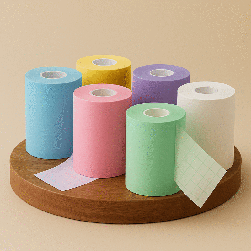 56mm x 14 Mtrs Coloured Thermal Paper | ₹10.50 Per Piece / ₹5,250 Per Box (500 Nos)