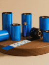 Wax Ribbons 110mm x 300 Meters | ₹180 Per Piece / ₹1,800 Per Box (10 Nos)